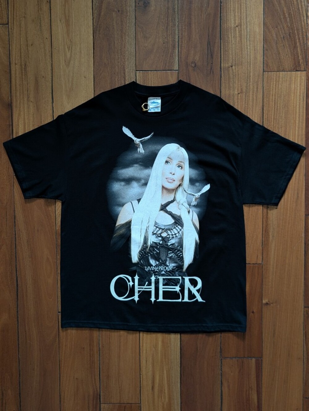Cher Vintage Living Proof Tour T-shirt (XL)
